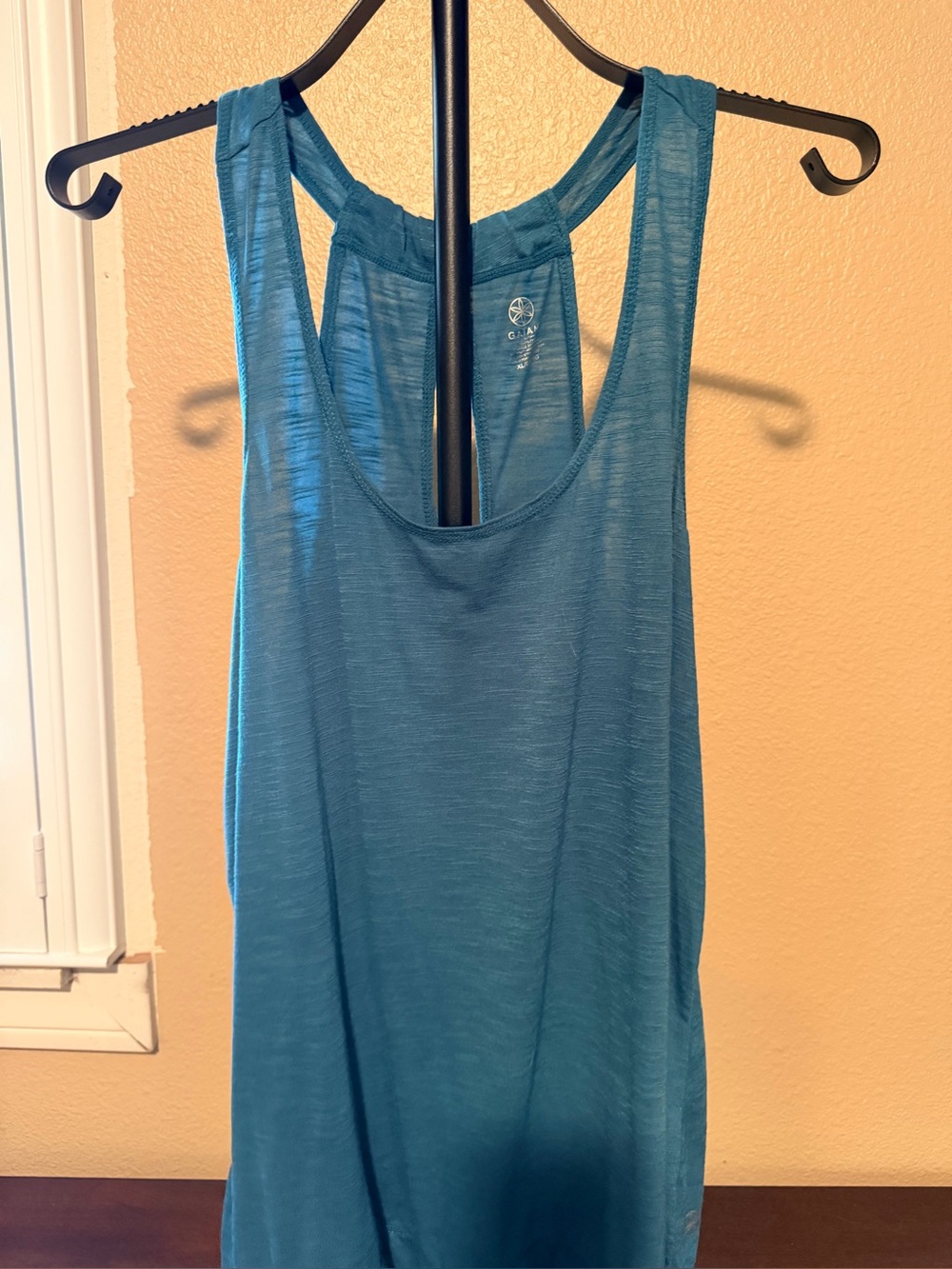 GAIAM Women’s Teal Racerback Tank Top